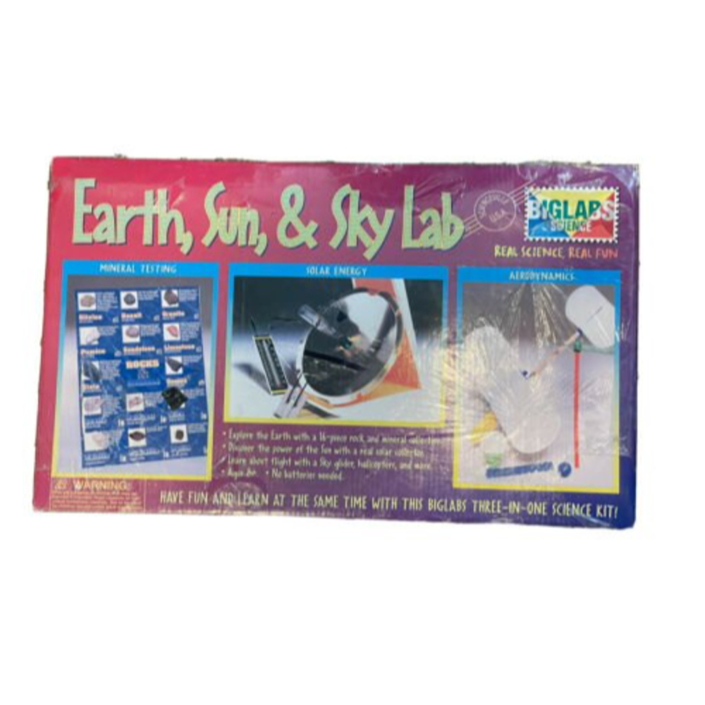 Big Labs Science Kits SCI LAB  Educational Design No. 3014 Earth Sun Skylab
